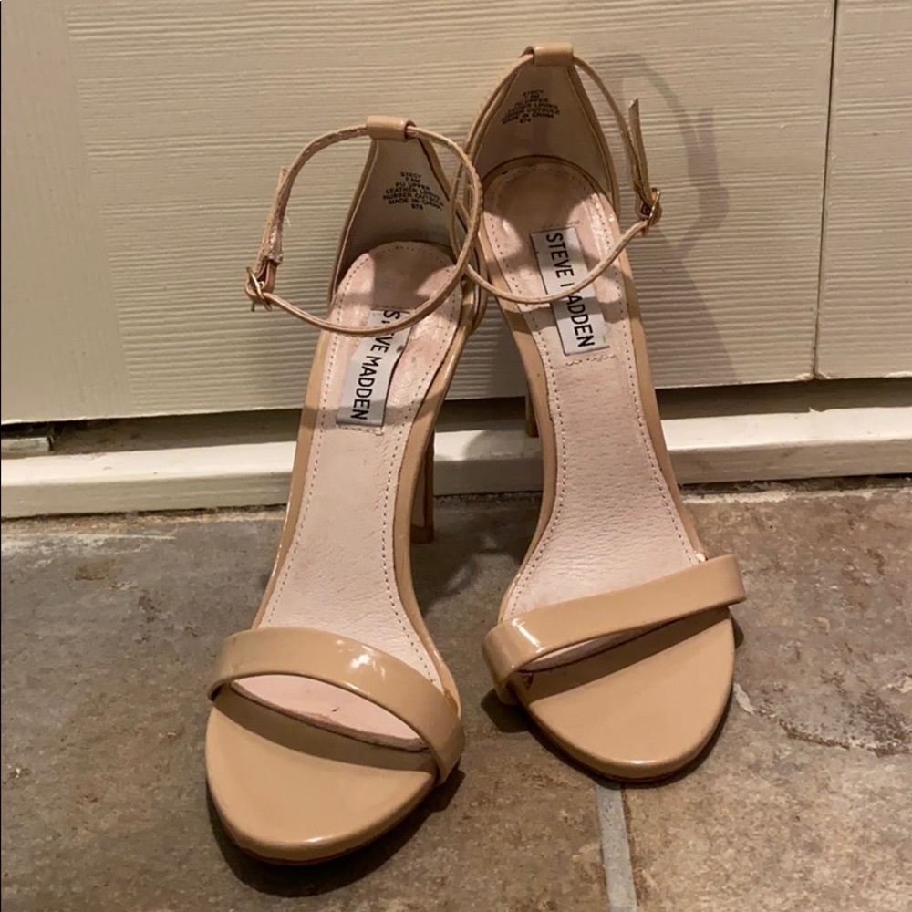 🎉HPx4🎉 Steve Madden Stecy Open Toe Heel - Picture 2 of 12